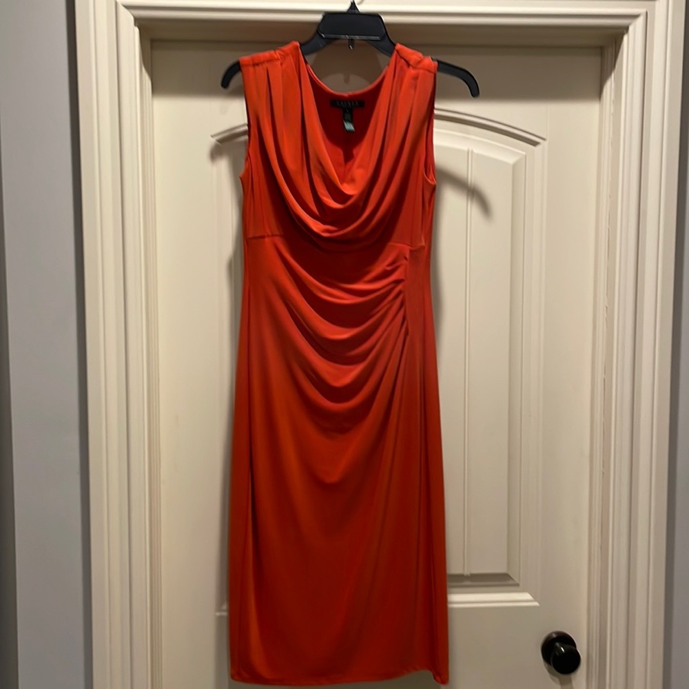 Ralph Lauren Burnt Orange Dress